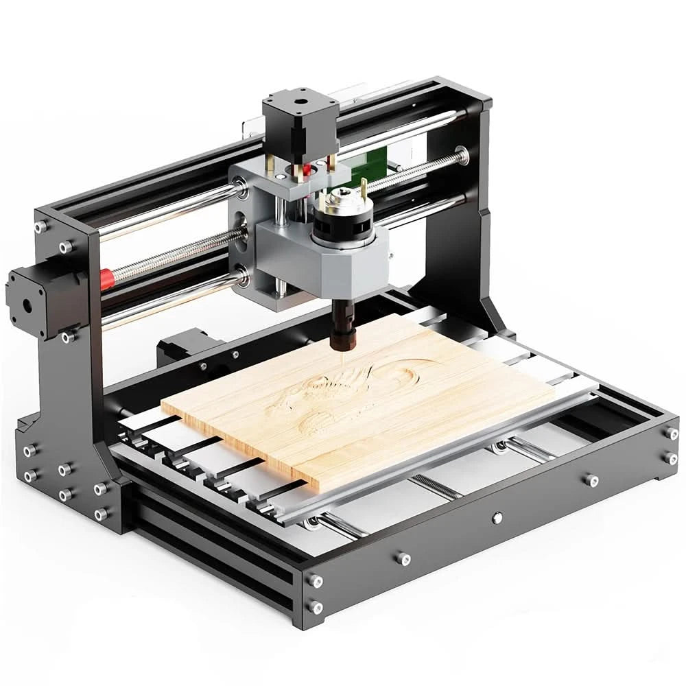 Twotrees TTC3018 CNC-Fräsmaschine Lasergraviermaschine CNC-Router DIY-Werkzeug Metall Kunststoff Acryl PVC Holzplatte GRBL