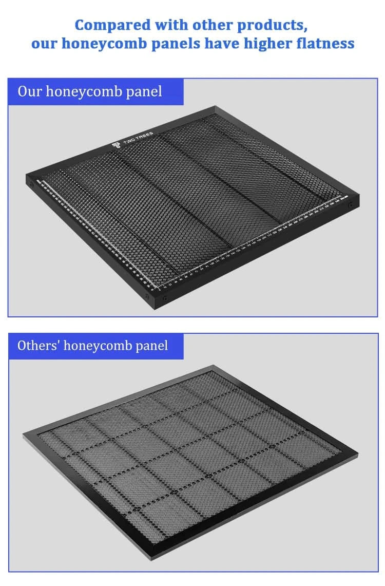 Laser Engraver Honeycomb Working Table For CO2 Cutting Machine/Laser Engraver TTS TT Honeycomb Board Laser Enquipment Part