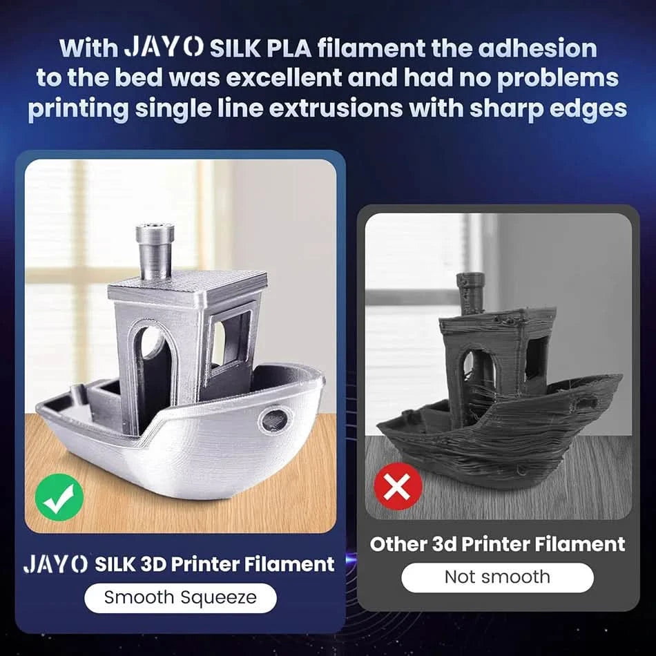 JAYO PLA / ABS / PETG / Silk / ASA / TPU / PLA+ Filament 10 Rollen 3D-Drucker-Filament 1.75MM 0.65/1/1.1KG sauber gewickeltes 3D-Filament