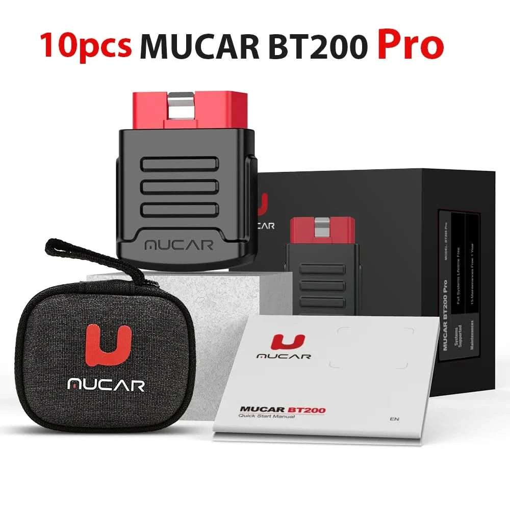 MUCAR BT200 & BT200 Pro Obd2 Diagnosegeräte Bluetooth obd 2 Scanner Automobil Code-Lesegerät Alle Systemdiagnose lebenslang kostenlos