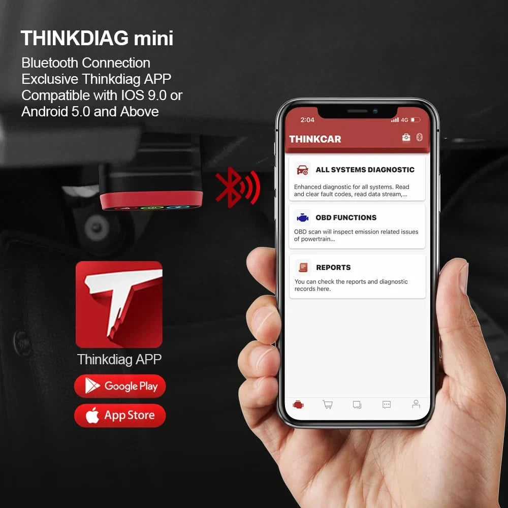 Thinkcar Thinkdiag Mini Auto-Code-Lesegerät Volles System Kfz-Diagnosewerkzeuge Obd 2 Scanner für Auto Obd2-Diagnose