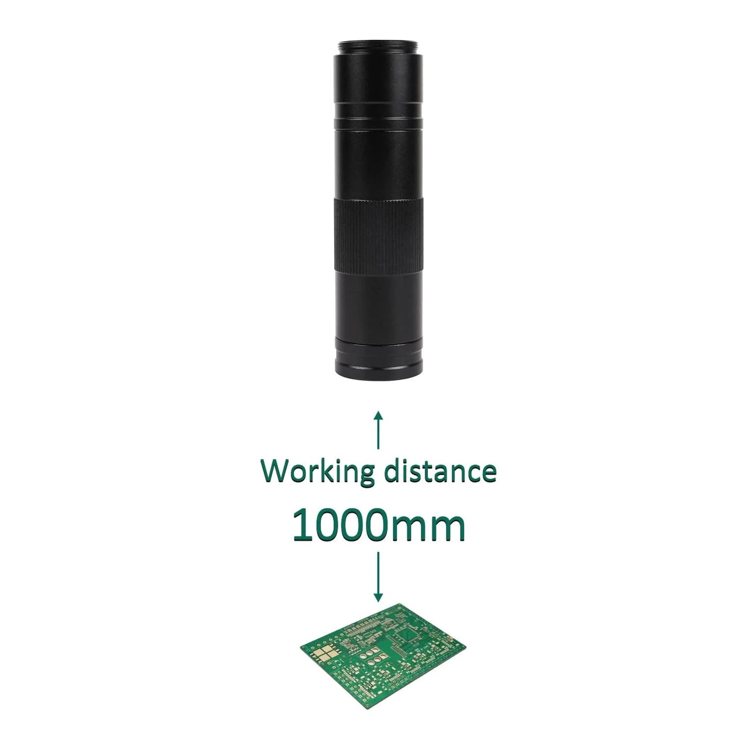 YIZHAN 4K UHD Elektronisches Digitalmikroskop 1080P 60FPS Video Industrielöt-/Schweißkamera 150X Objektiv Klappständer für PCB-Reparatur