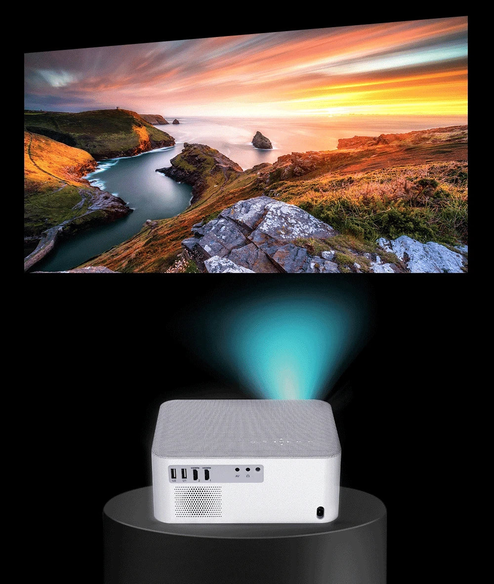 ThundeaL TD92 Pro Full HD Projector Portable Home Theater for 2K 4K 1080P Video Android WIFI Phone TD92Pro Beam Projector Cinema