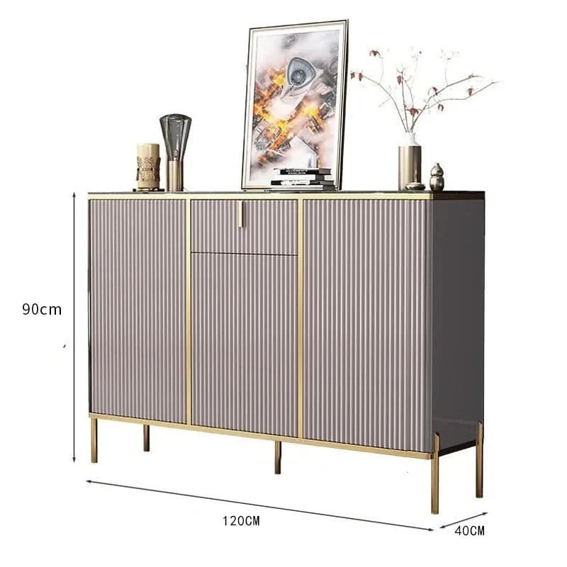 Fashion Modern  Cabinets Living Room Storage Modern Open Space Saving Display Cabinet Trendy Big Vitrina Home Furniture