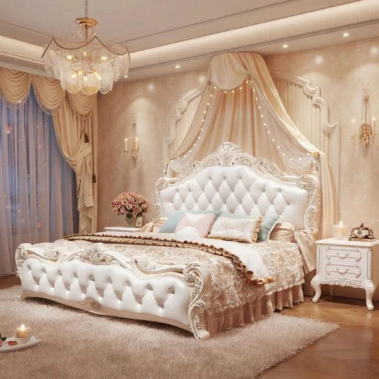 Large Girls Bedrooms Double Bed Board Box Young 
Luxury Household Double Bed Storage Modern Camas De Dormitorio Furniture Home