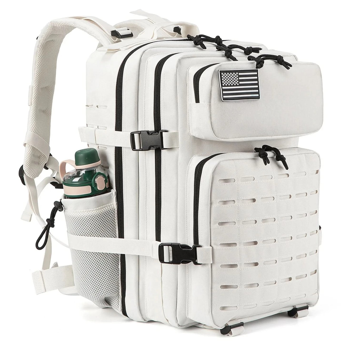 25L/45L Taktische Rucksäcke für Herren und Damen, Outdoor-Aktivitäten, kleine Schulrucksäcke mit Wasserflaschenhalter
