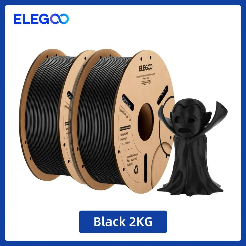 ELEGOO 1.75mm PLA Filament 1kg Plastic 3D PLA for 3D Printer Consumables Material for FDM 3D Printer NEPTUNE 3 PRO