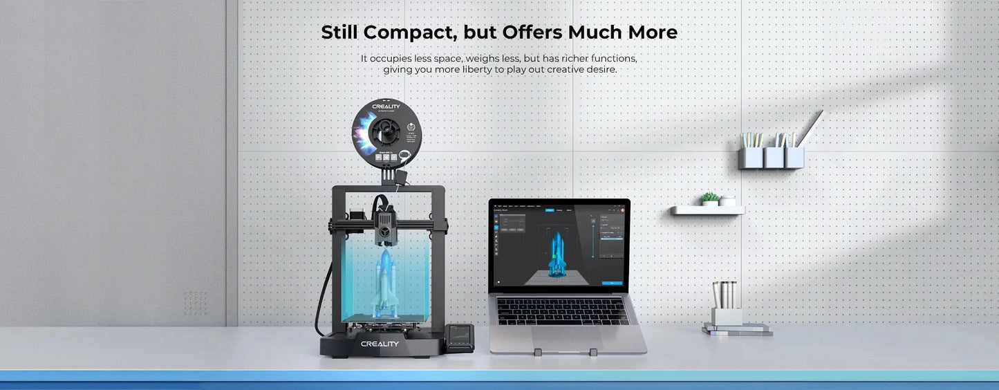 Creality 3D Ender-3 v3 KE Printer Upgrade Sprinte Direct Drive Extruder Hands-free Auto Leveling 32 Bits Silent Motherboard