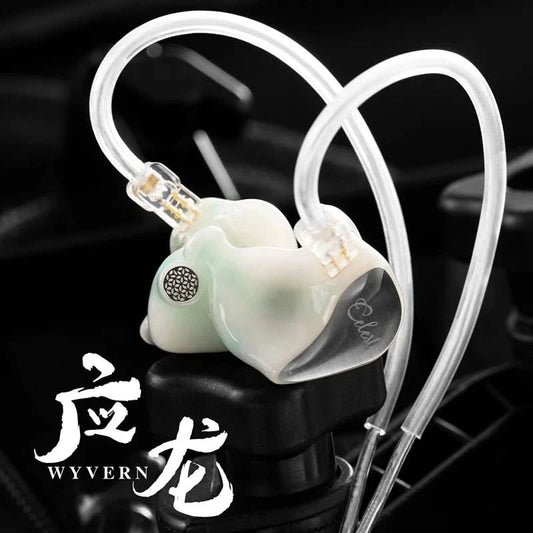 Kinera Celest Wyvern PRO/Wyvern IEM Audio With Detachable Boom Microphone Earphone Cable Gaming DJ Music Earphones