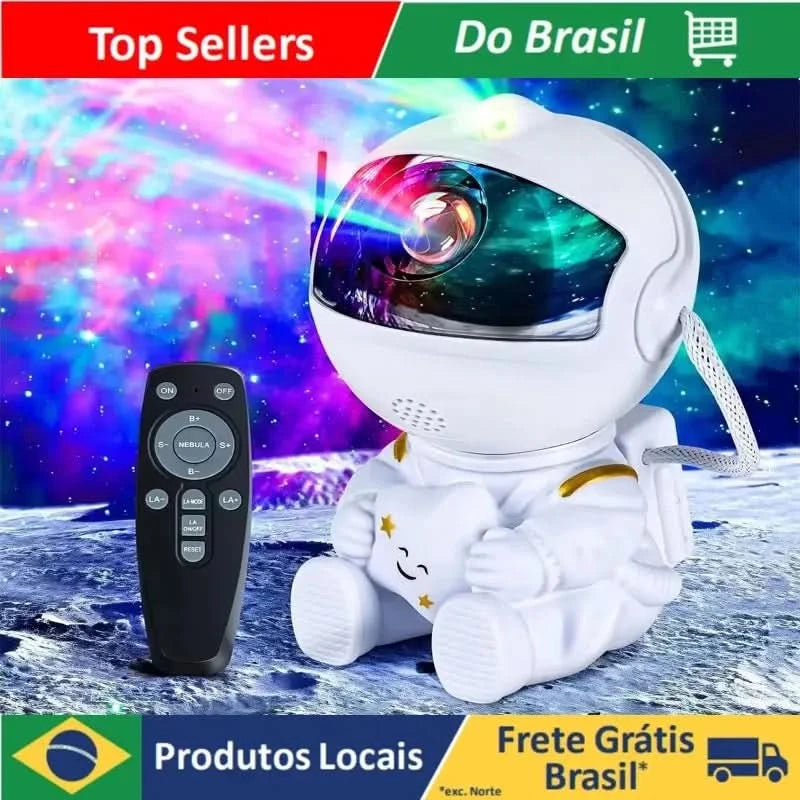 Astronaut-Sternenhimmel-Projektor, Galaxy-Nachtlicht, Sternenhimmel-Projektor, LED-Astronautenlicht, Schlaf- und Spielzimmer