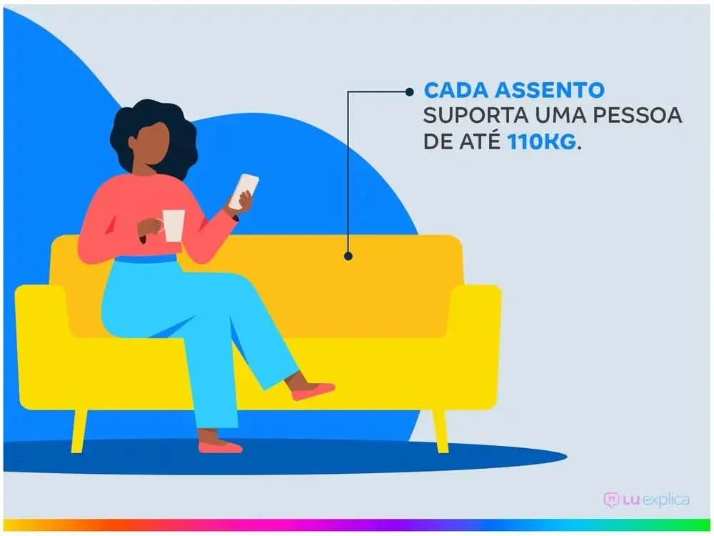 Sofa 3-Sitzer ausziehbar verstellbar Wildleder Thormatta Colombia SMP