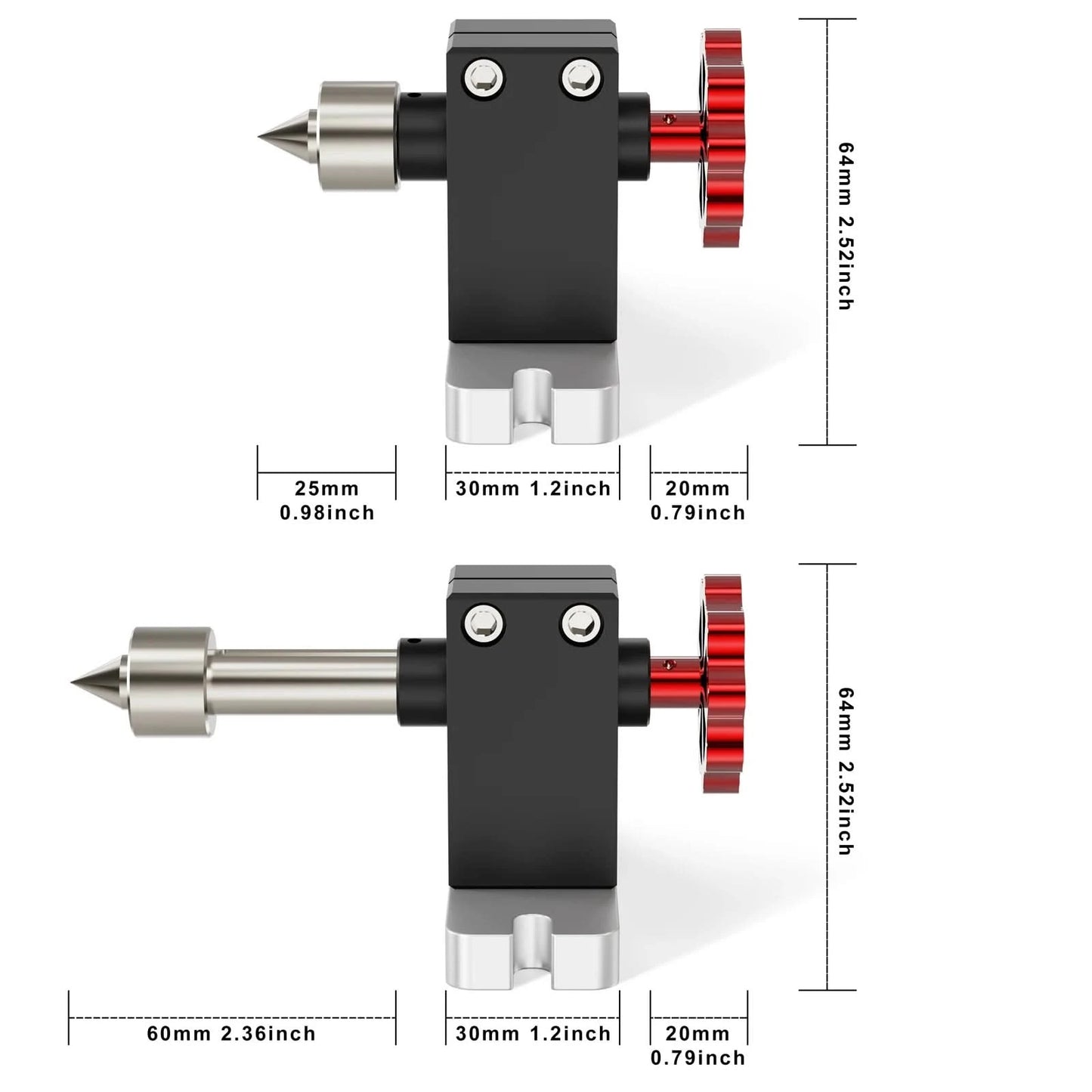 Twotrees 4. Achse CNC-Rotationsmodul-Kit für TTC450/TTC 450 PRO Rotationsrolle zum Gravieren zylindrischer Objekte Dosen