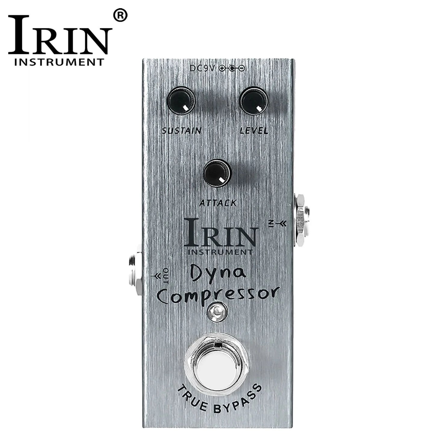 IRIN Electric Guitar Effect Pedal AN-06 Dyna Compressor Pedal True Bypass Sustain Level Attack Effect Guitar  Accessories&Parts