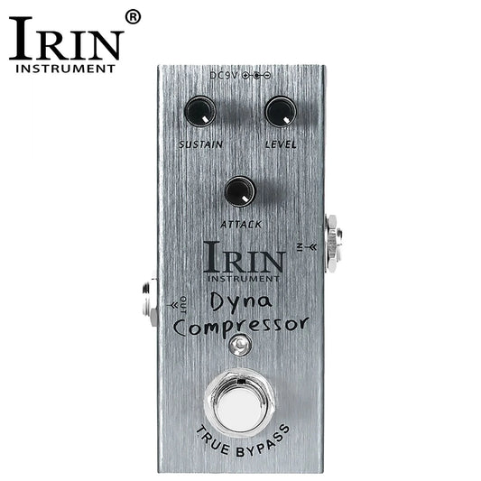 IRIN Electric Guitar Effect Pedal AN-06 Dyna Compressor Pedal True Bypass Sustain Level Attack Effect Guitar  Accessories&Parts