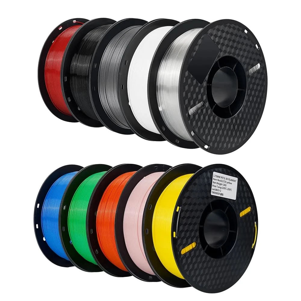 KINGROON Newest PETG HS-PETG 3D Printer Filament 1.75mm High Speed 3D Printinng Material Hyper PETG 5KG 10KG Mix Color ﻿