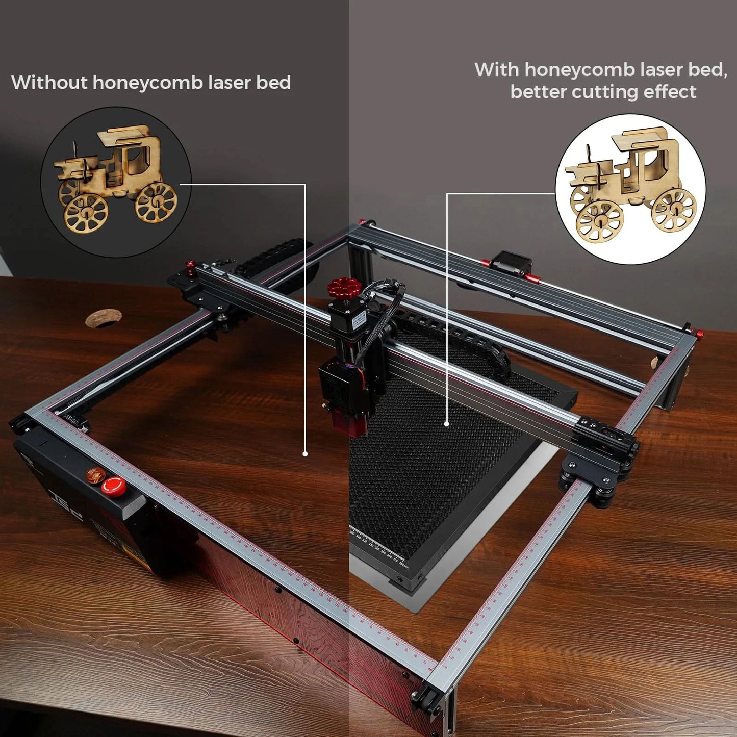 Laser Engraver Honeycomb Working Table For CO2 Cutting Machine/Laser Engraver TTS TT Honeycomb Board Laser Enquipment Part
