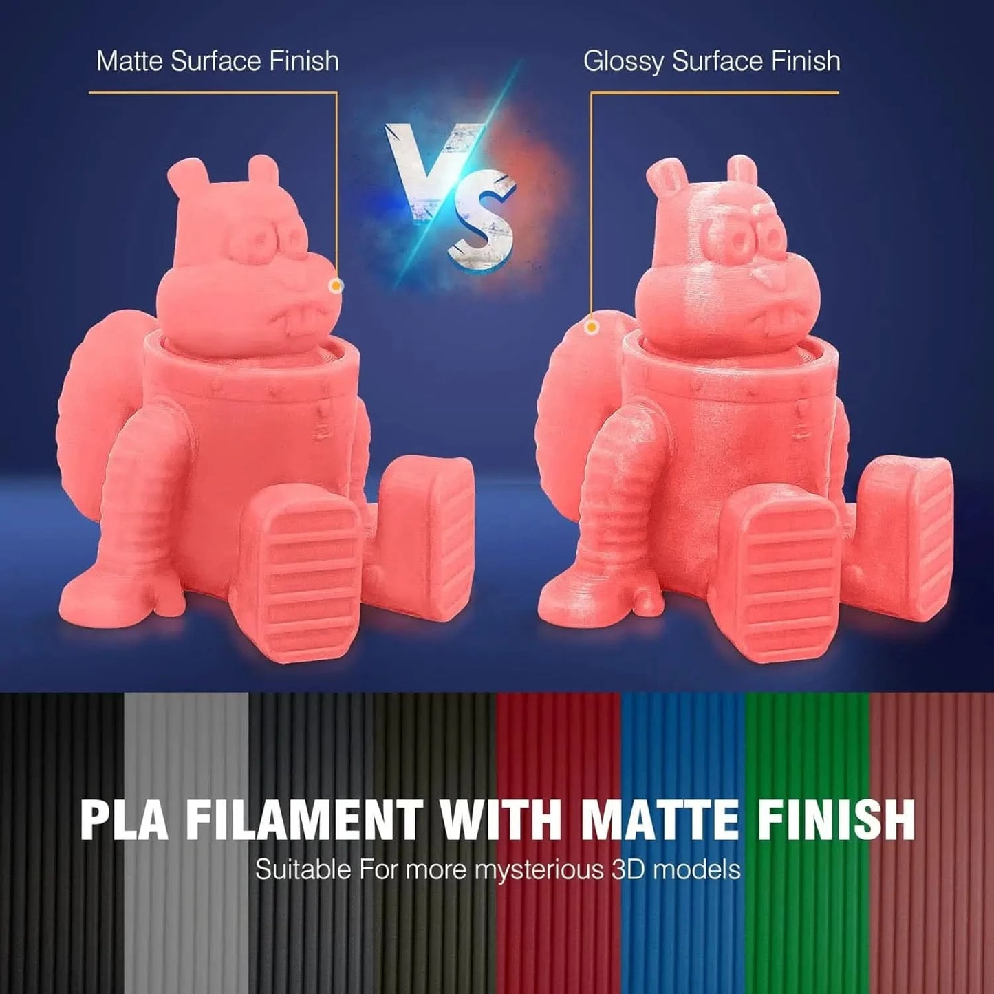 SUNLU 3D Filament PLA/PLA META/PETG/ABS/TPU/PLA MATTE 1.75mm 10 Rollen 1KG/0.5KG 3D-Drucker-Filament für 3D-Drucker