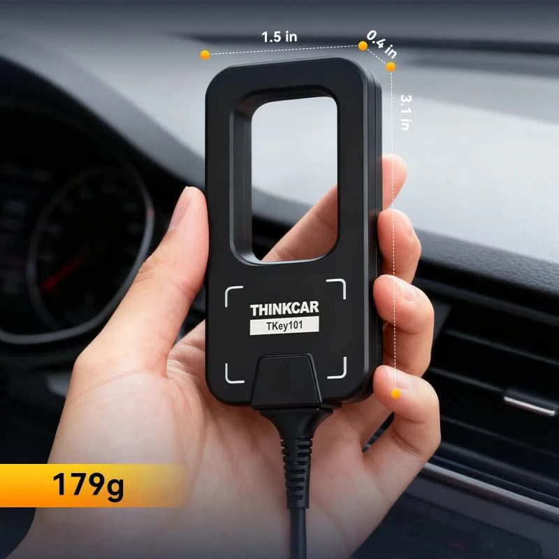 THINKCAR TKEY 101 Universal Car Key Programmer Equipment with 6 Unit Remote Key Supports Anti-Theft System For MUCAR 892BT 689BT