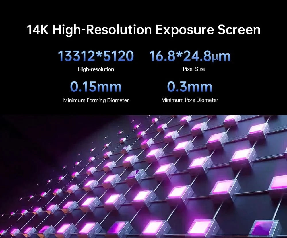 ANYCUBIC Photon Mono M7 Pro 14K Geschwindigkeit bis zu 170 mm/h Mono MSLA 3D-Drucker 10,1'' LCD-Harz 3D-Drucker Größe 223*126*230mm