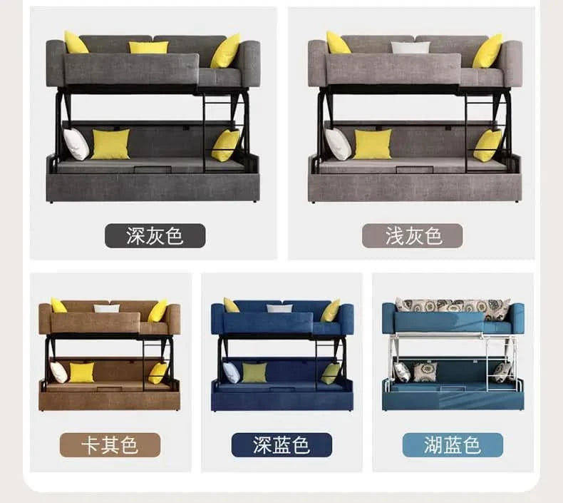 Folding Double Living Room Sofa Comfortable Adults Game Sleeper Sofa Apartment Multifunctional Divano Soggiorno Home Furniture