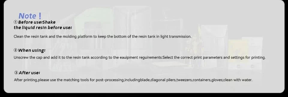 ELEGOO 3D Printer Rapid Resin LCD UV-Curing Resin 405nm Standard Photopolymer Resin for LCD 3D Printing 1000g Grey
