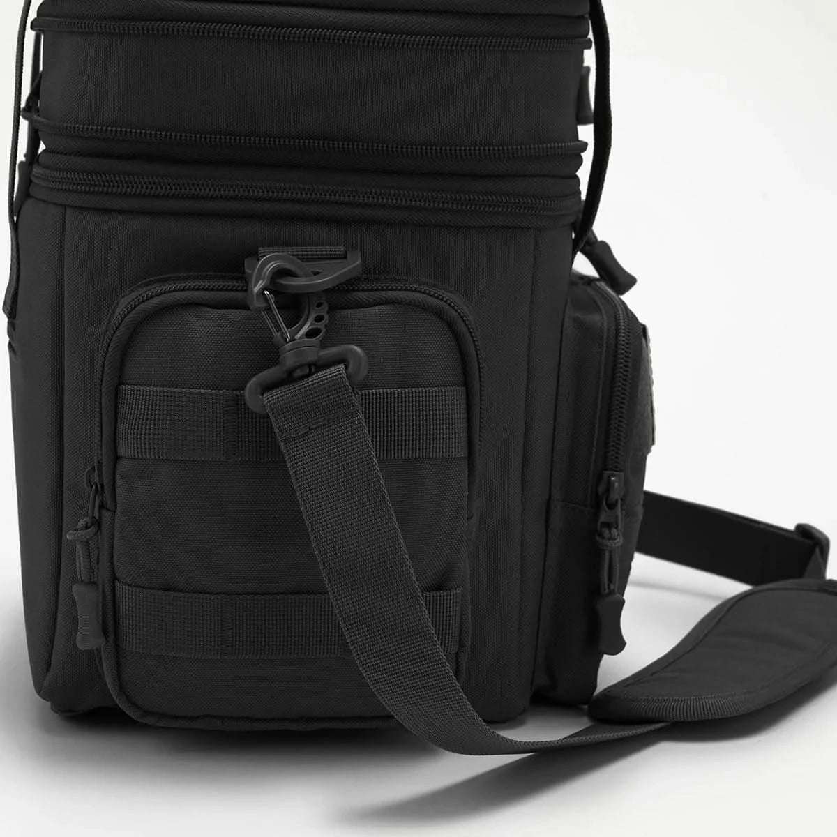 Taktische Brotdose für Herren, erweiterbare taktische Kühltasche, 18 l, auslaufsicher, isoliert, für Arbeit, Camping, Outdoor