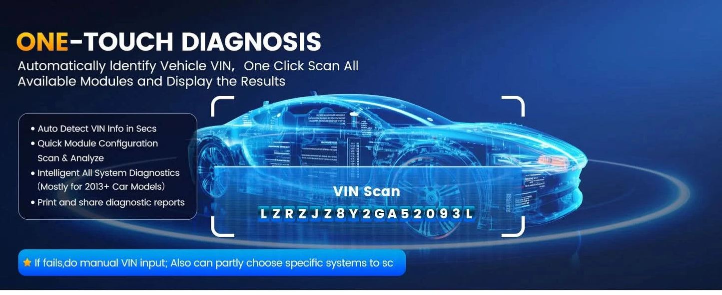 Globale Version THINKCAR THINKSCAN 689BT OBD2 Diagnosegerät DOIP CANFD Bidirektionale ECU-Codierung 35 Rücksetzungen Lebenslange kostenlose Updates