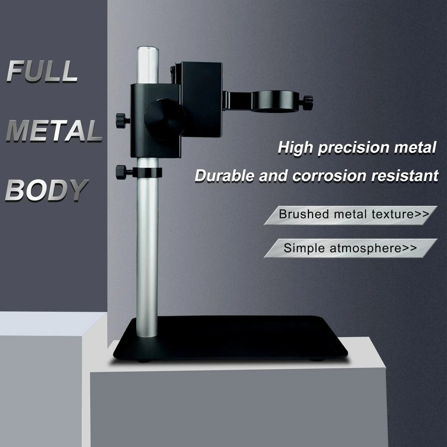 13MP Video Microscope HDMI VGA Industrial Microscope Camera 1-130X/150X/215X C mount Lens For Soldering Repair Image Collection