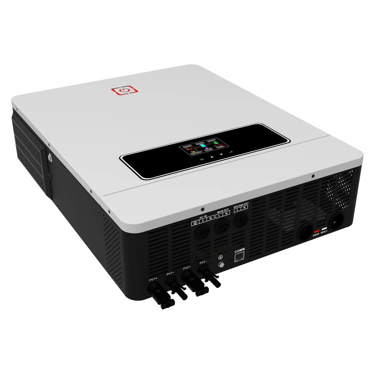 Y&H 10.2KW/6.2KW Hybrid-Solarwechselrichter Ein/Aus-Netz-Wechselrichter 48V 220V Reiner Sinuswellen-Wechselrichter MPPT 160A/120A Laderegler