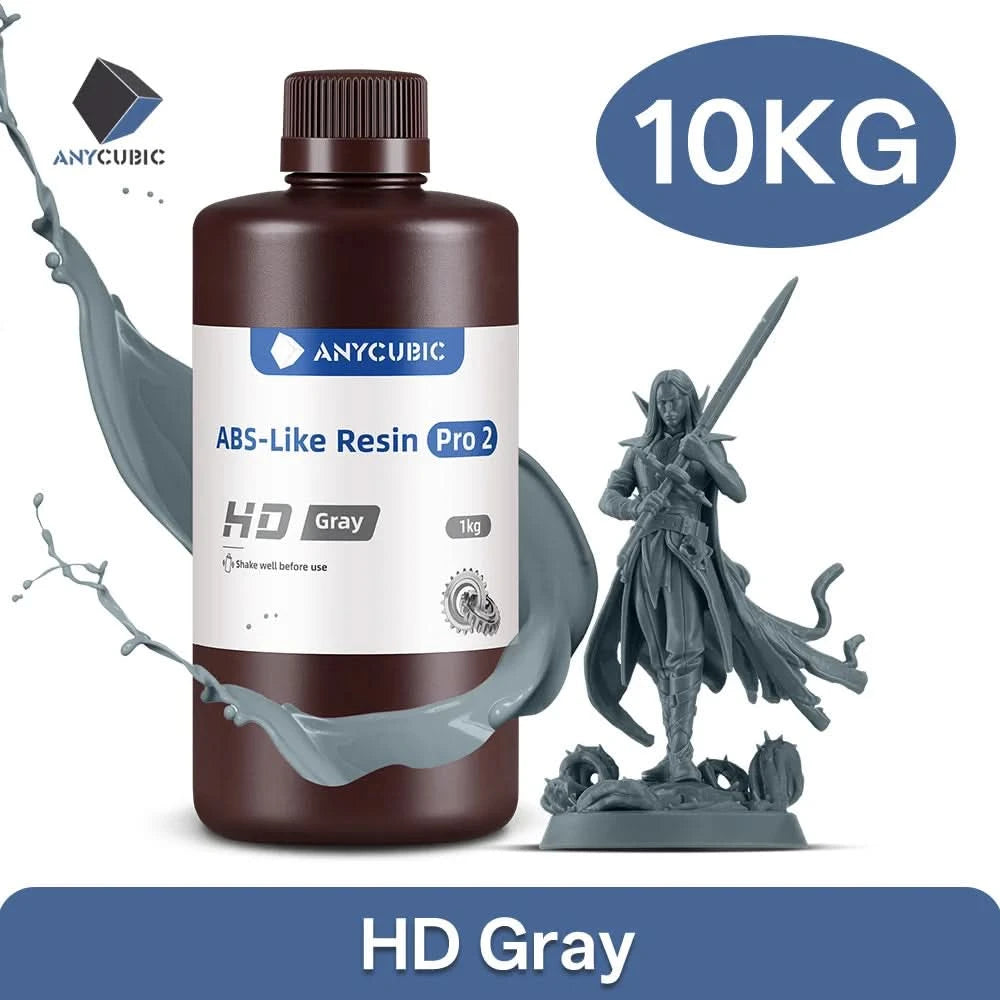 Anycubic ABS-Like Resin Pro 2 3D Printer Rapid UV Curing 405nm Conservation ABS+Upgrade 3D Resin High Precision For LCD Printers