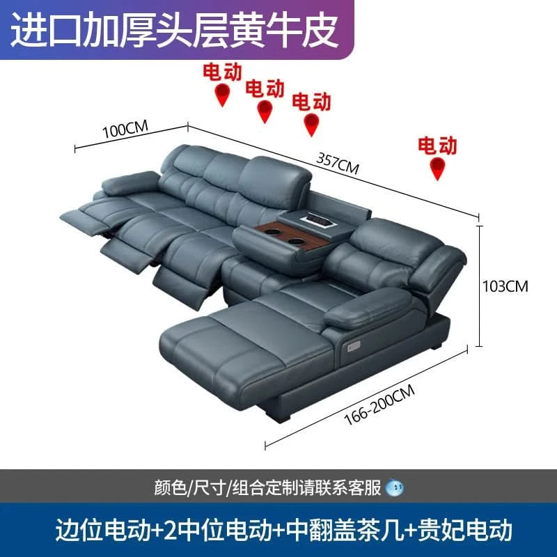 Luxury Function Living Room Sofa Leather Waterproof Designer European Living Room Sofa Reading Children Sofas Camas Furnitures