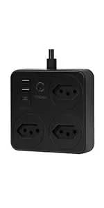 Smart Switch with socket, Brazil line filter, smart plug, USB socket, Smart Switch, Smart Socket