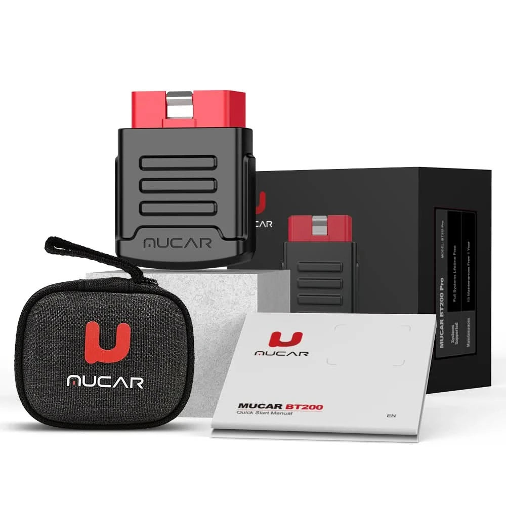 10pcs-100pcs MUCAR BT200/BT200 Pro OBD2 Diagnostic Tool Full System Diagnosis for all cars lifetime free, 15 reset service