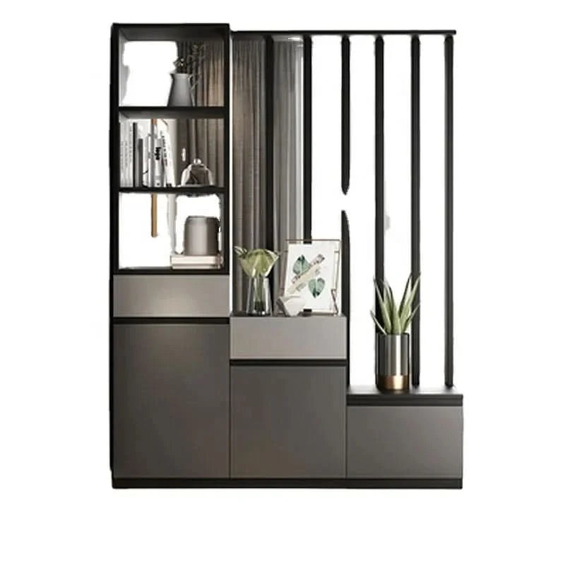 Modern simple large storage space multi-functional partition set furniture living room hall cabinetdrawer type storage Living ro