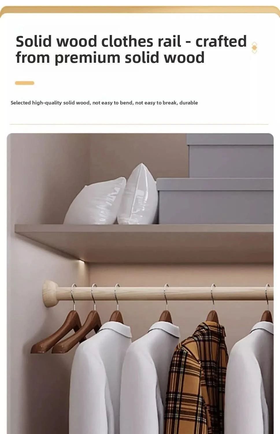 Light luxury sliding door clothes closet simple moder household bedroom wardrobe large storage armoire de rangement Furniture