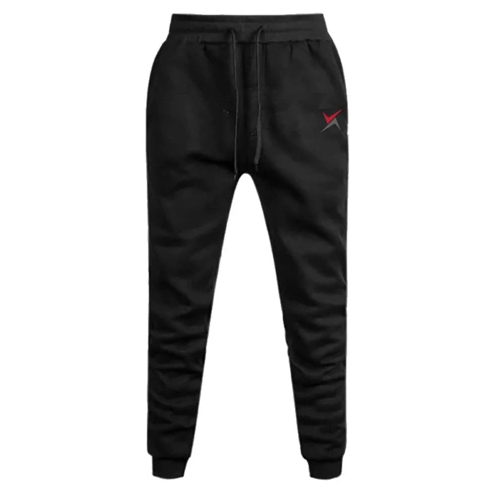 Men's Comfortable Kangaroo Sweatshirt Set + Soft Black Cap