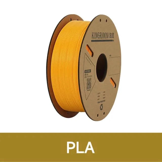 KINGROON Standard 1KG PLA PETG TPU ABS Filament 1.75mm +/- 0.03mm No bubbles 3D Printer Plastic, Random Spool
