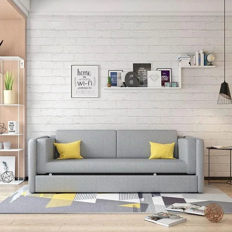 Folding Lounge Living Room Sofas Double Cushion Game Adults Sofa Comfortable Multifunctional Meubles De Salon Home Furniture