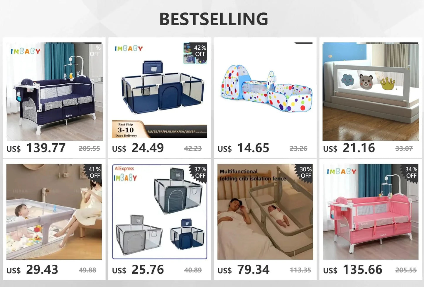 IMBABY Großer Kinderlaufstall für Kinder, Baby-Laufgitter, Cartoon-Laufgitter, Basketball-Aktivitätszaun