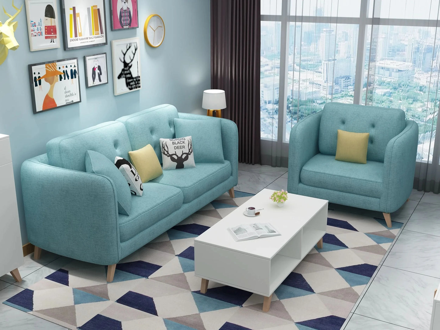Living Room Sofa Modern Luxury Lounge Sofa