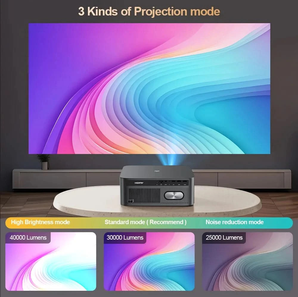 ThundeaL TD98Pro 1080P Full HD Projektor 4K Android WiFi Beamer Autofokus TD98 Pro 3D Smart Heimkino Video Outdoor Projektor