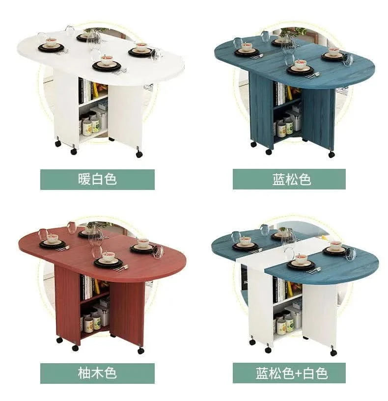 Quality Senior Dining Tables Modern Minimalist Foldable Rectangle Kitchen Table Sets Style Dining Room Furniture Esstisch