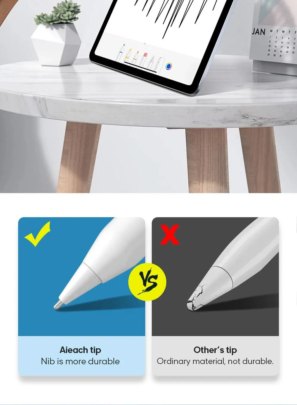 For Apple Pencil Pen Nib Pencil Case For Apple Pencil Tip 2B HB 3.0 Soft Hard For Apple Pencil 1st 2nd Generation Accessories