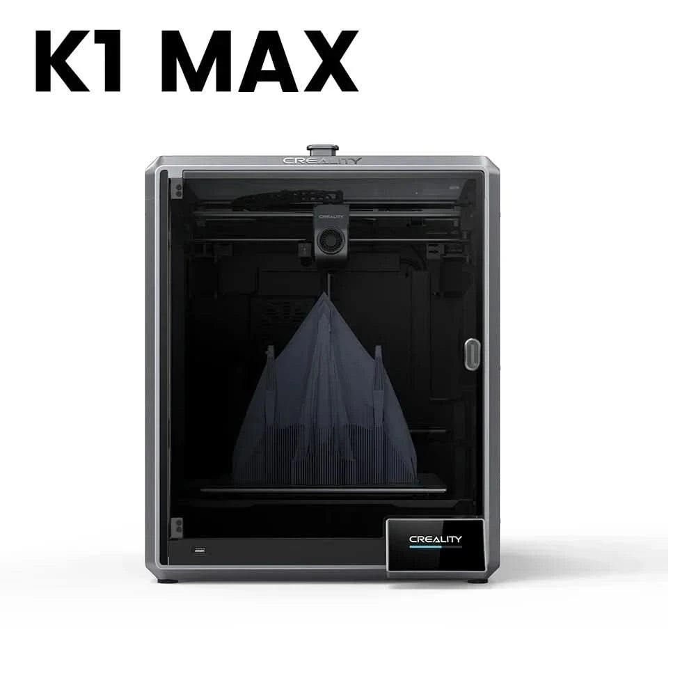 Creality K1/K1MAX/K1C 3D-Drucker mit max. 32MM³/S Durchfluss Hotend, 600MM/S Druckgeschwindigkeit und Dual-Gear Direct Drive Extruder