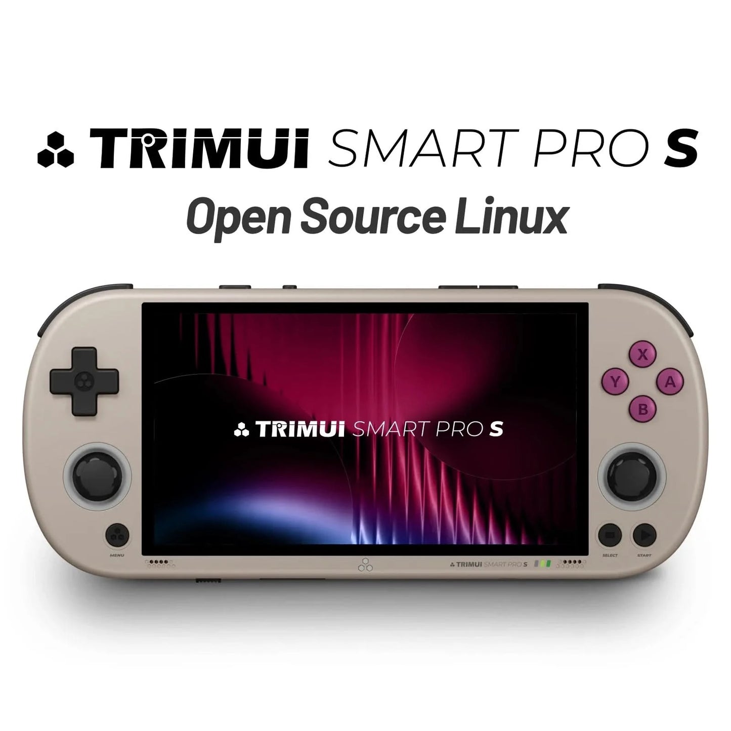 Trimui Smart Pro S Retro Handheld Game Console 4.96'' IPS Screen Linux System Joystick RGB Lighting Video Game Smartpros Gifts