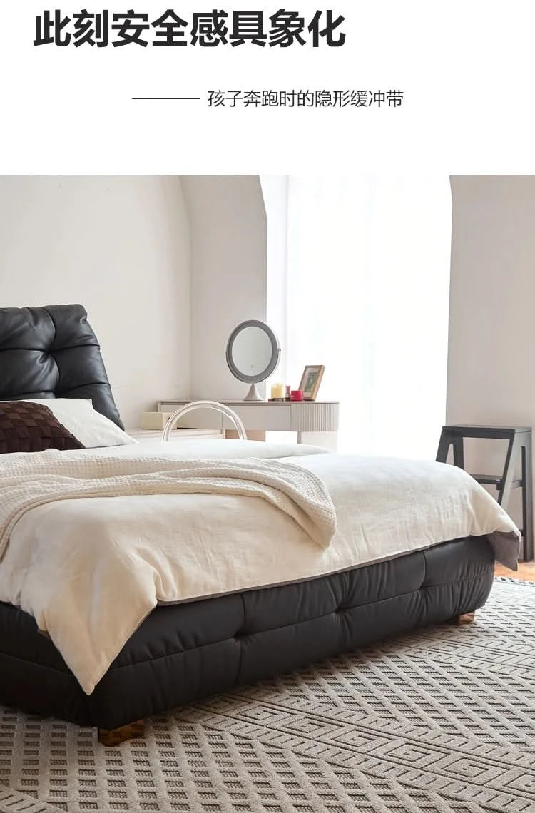 Reading Fashionable Beds Double Aesthetics Safenordic Aesthetics Bed Minimalist Comfortable Simple Wood Muebles Home Furniture