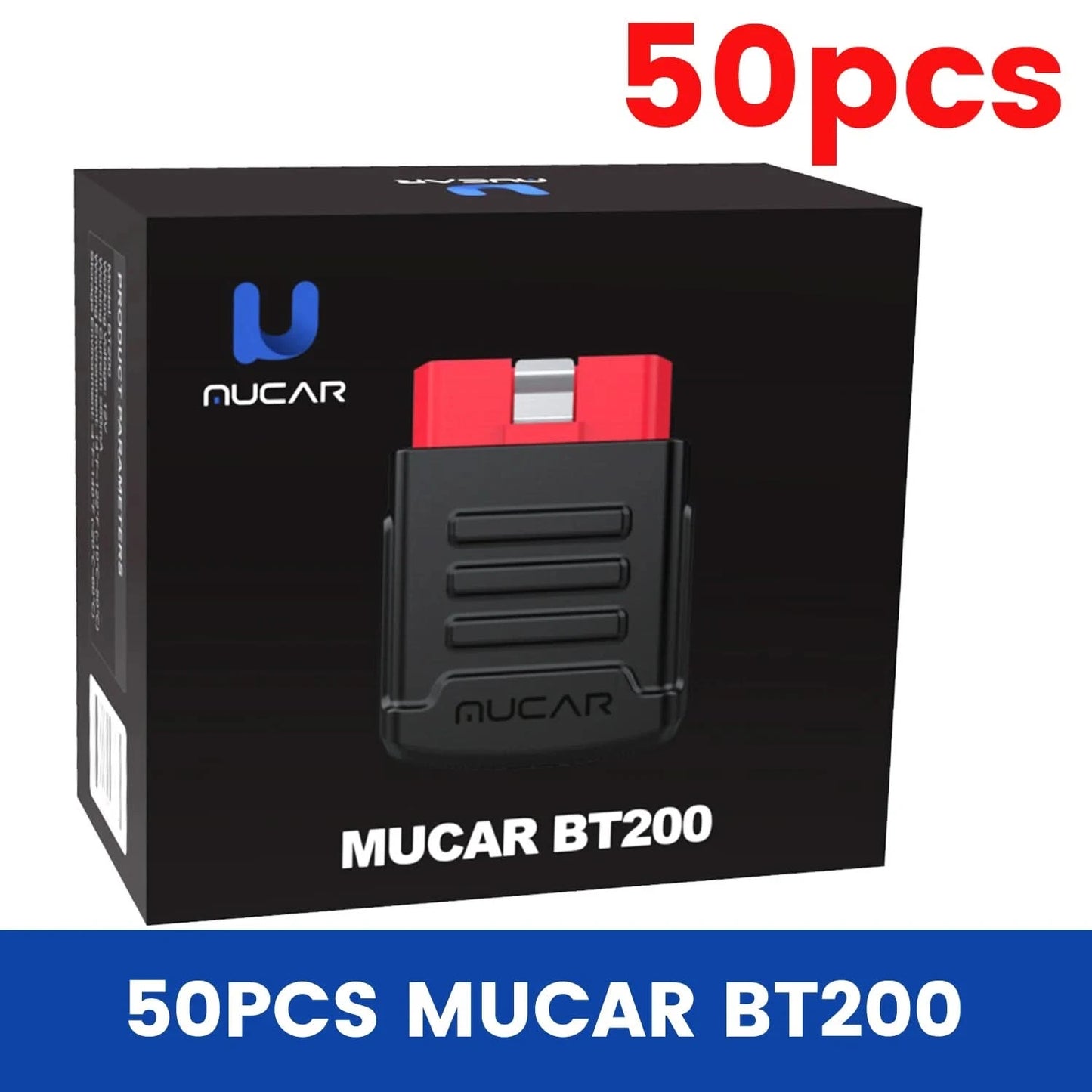10pcs-100pcs MUCAR BT200/BT200 Pro OBD2 Diagnostic Tool Full System Diagnosis for all cars lifetime free, 15 reset service