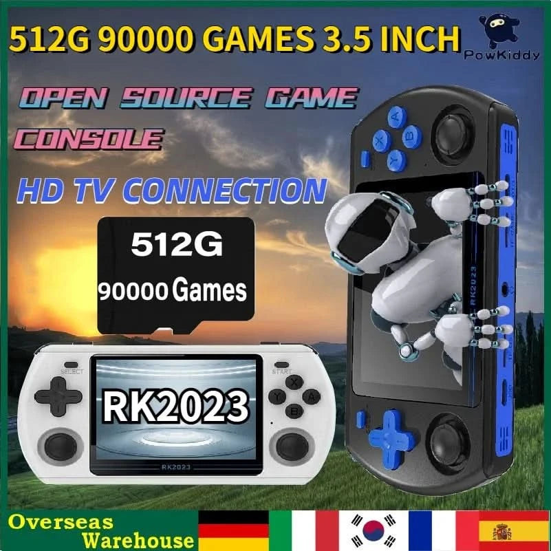 Für ANBERNIC ARC-D ARC-S TF-Karte für 512G 256G 128G 64G Retro-Handheld-Spiel PS2 PSP 512G 80000 Spiele TF-Karte vorinstallierte Spiele