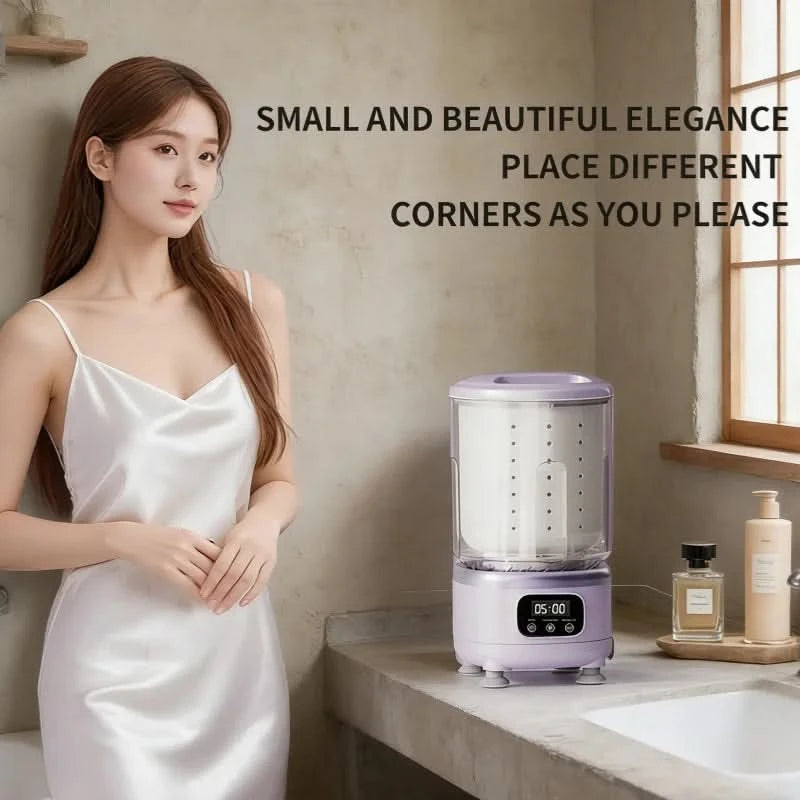 2L Wireless Mini Charging Wash in One Washing Machine Suitable for underwear, socks, pet clothes