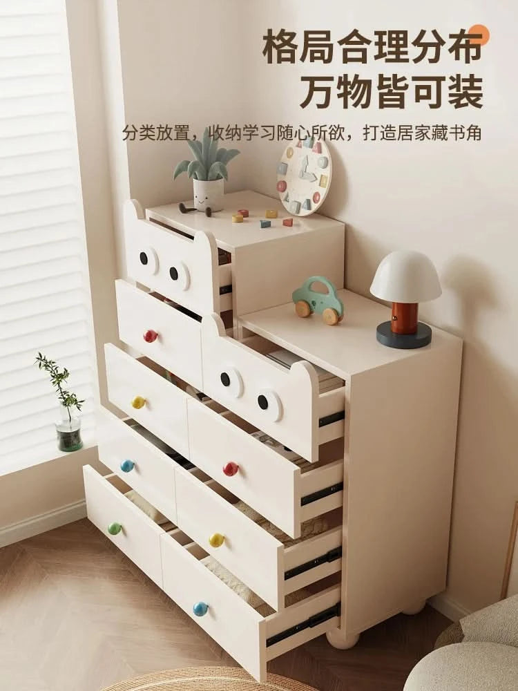 solid wood chest bedside chest bedroom bedside table living room locker sofa side cabinet storage cabinet